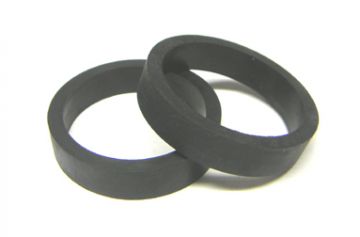3/8" Black Champion Flipper Rubber