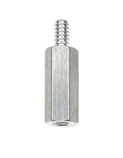 Metal Hex Spacer - 5/8" (#6-32 Thread, Male/Female)