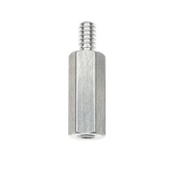 Metal Hex Spacer - 5/8" (#6-32 Thread, Male/Female)