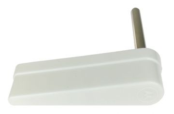 Williams Logo Flipper Bat And Shaft Assembly #20-9250-5 - White
