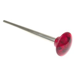Ball Shooter (Plunger) Rod -  Red Translucent Knob