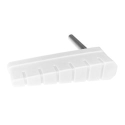 Bally Flipper Bat with Ridges - White