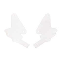 FIRE! Clear & Colored PETG Plastic Slingshot Protector Set