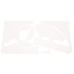 Bally Strikes and Spares Full Clear Plastic Protector Set