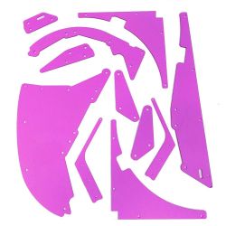 Fluorescent Pink Full Protector Set For Total Nuclear Annihilation