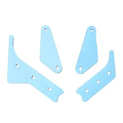 Fluorescent Blue Protector Set For Dialed In