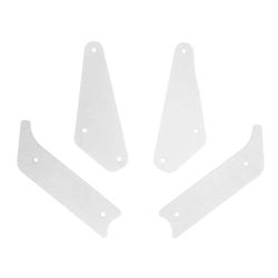 Black Knight Sword of Rage Clear & Colored PETG Plastic Protector Set