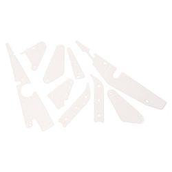 Medieval Madness Clear & Colored PETG Plastic Protector Set