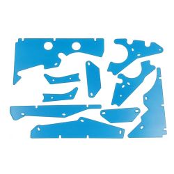 Bally Medusa Complete Clear Plastic Protector Set