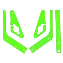 Fluorescent Green Batman '66 EZ-Install Plastic Protector Set