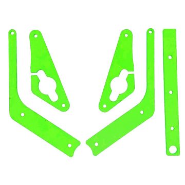 Fluorescent Green Batman '66 EZ-Install Plastic Protector Set
