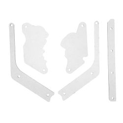 Deadpool Clear & Colored PETG Plastic Protector Set