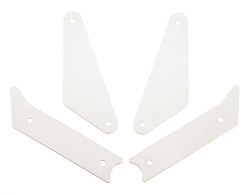 Stern Mandalorian Clear & Colored PETG Plastic Protector Set