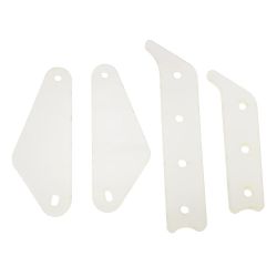 Bally The Addams Family Clear & Colored PETG Plastic Protector Set