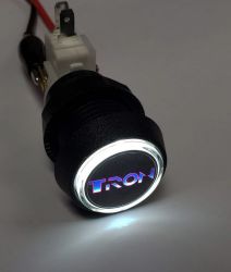 TRON Legacy Full Color Start Button with LED
