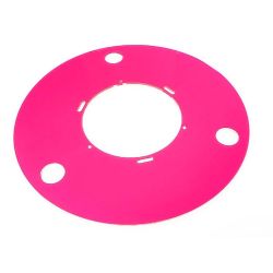 Judge Dredd Deadworld Mod Fluorescent Pink Ring