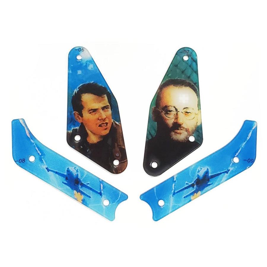 830-5949-06-07 Slingshot & Return Lane Plastic Set for Sega Godzilla