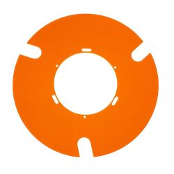Judge Dredd Deadworld Fluorescent Orange Ring