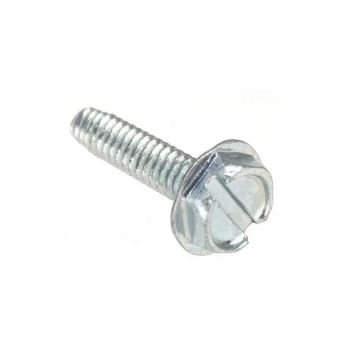 #6-32 x 5/8" Slotted Hex Washer Thread Forming Screw