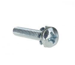 #6-32 x 3/4" Pan Screw With Locking Washer