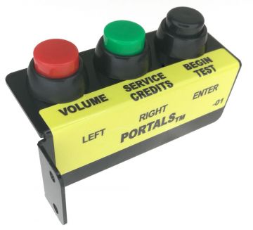Stern 3-Button Service Assembly WITH DECAL