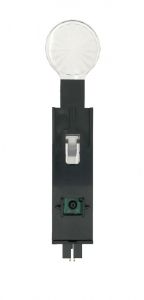 Data East/Sega/Stern Clear Round Modular Stand-Up Target - Rear Mounting