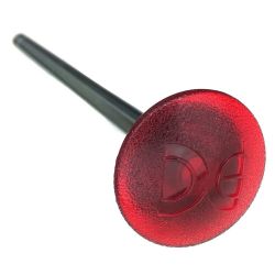 Data East Logo Red Translucent Shooter Rod