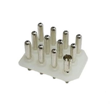 Molex .093" 12 Pin PCB Wafer Connector