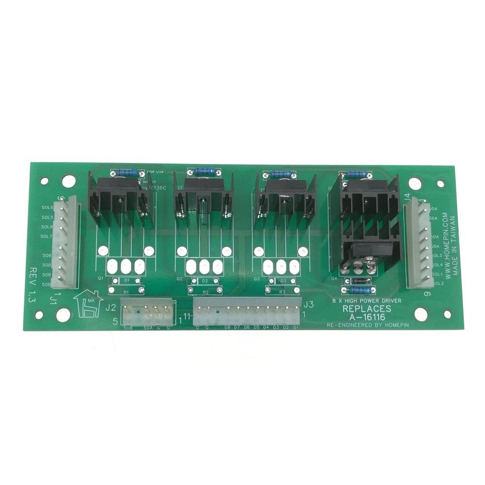 (専用)フィーバールーレット制御PCB2種セット A-16116 8 Circuit High Power Driver Board for Twilight Zone