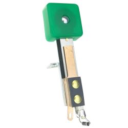 RFM 3D/Deep Square Translucent Green Stand-Up Target - Rear Mounting