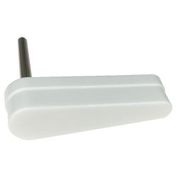 Bally One Piece Flipper Bat and Shaft - White