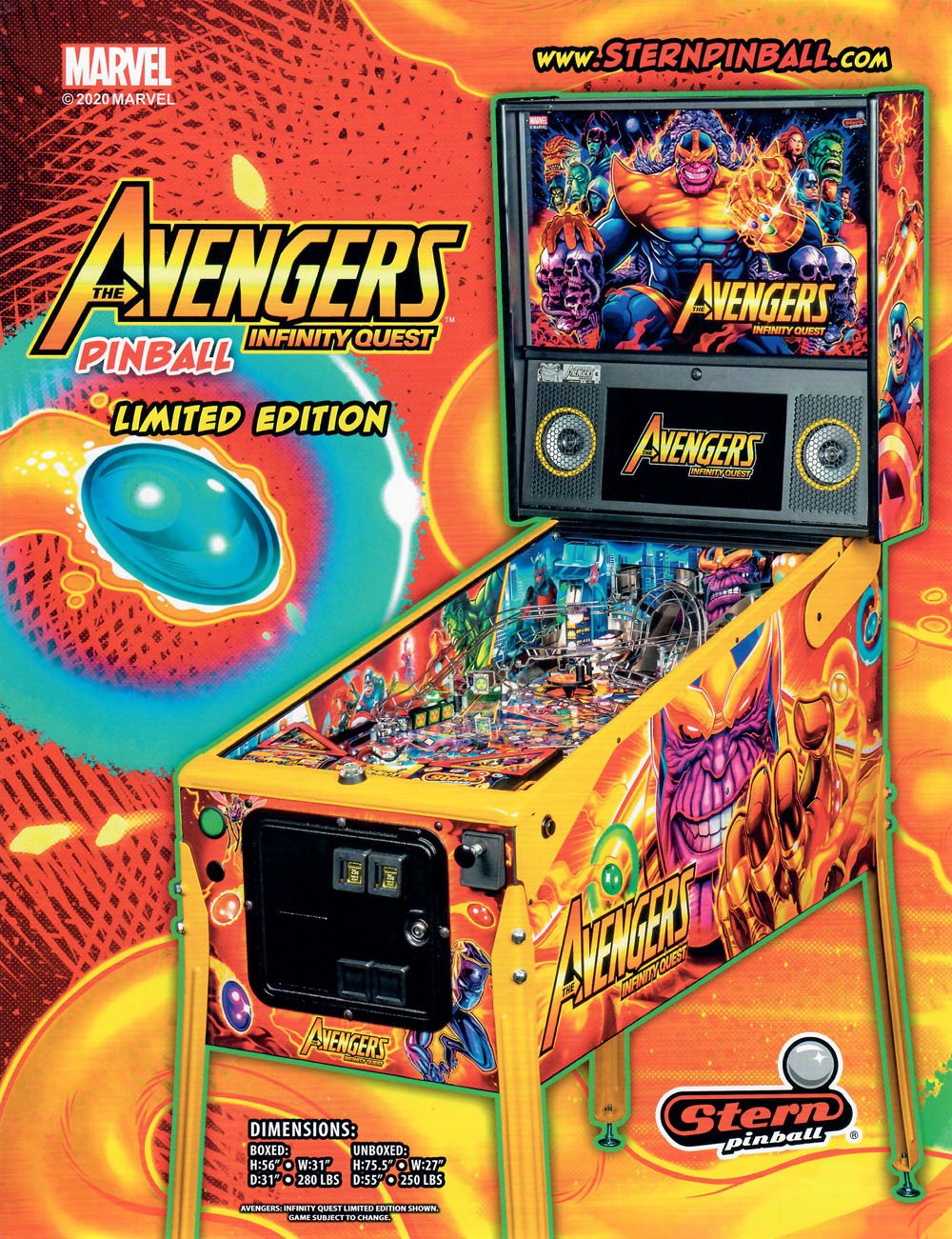 The Avengers Infinity Quest LE Flyer