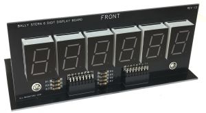 Bally/Stern 6-Digit LED Display