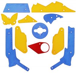 Stern Godzilla Pro/Premium/LE Colored Plastic Protector Set
