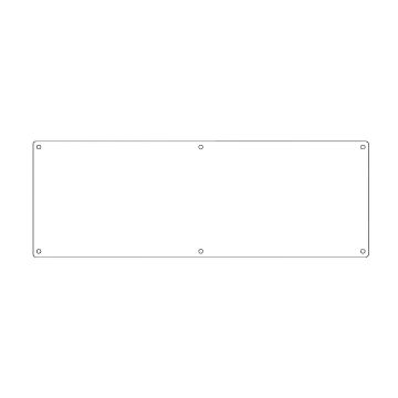 Stern Clear Plastic Display Shield for Machines Using Metal Speaker Panels