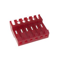 .156" (3.96mm) IDC 6-Position Connector For 22 Gauge Wire