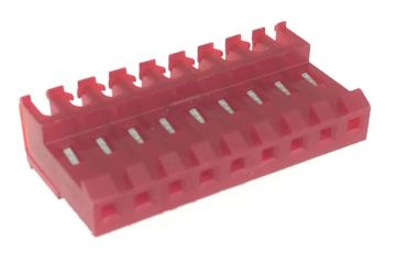 .156" (3.96mm) IDC 9-Position Connector For 22 Gauge Wire