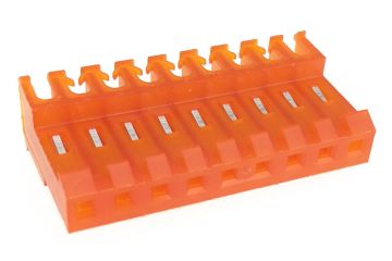 .156" (3.96mm) IDC 9-Position Connector For 18 Gauge Wire