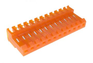 .156" (3.96mm) IDC 12-Position Connector For 18 Gauge Wire