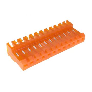 .156" (3.96mm) IDC 12-Position Connector For 18 Gauge Wire
