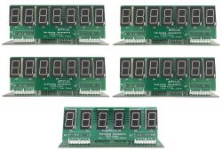 Rottendog Classic Stern and Bally 7-Digit LED Display Set