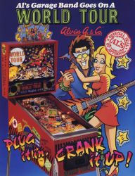 Al's Garage Band Goes On A World Tour Flyer