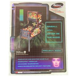 Revenge From Mars - Pinball 2000 Flyer