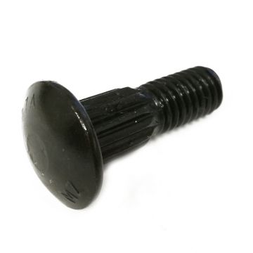 3/8-16 x 1-1/4" Ribbed Neck Playfield Support Carriage Bolt