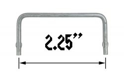 2.25" Straight Wire Ball Guide