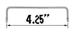 4.25" Straight Wire Ball Guide