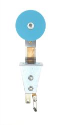 Jersey Jack Pinball Light Blue Round Stand-Up Target
