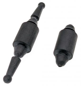 Rubber Standoff Snap-In Spacer 1/2"