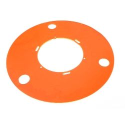 Judge Dredd Deadworld Mod Fluorescent Orange Ring