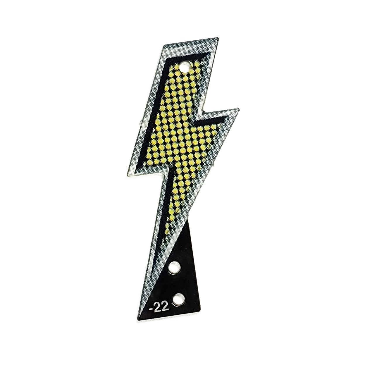 803-5000-C7-22 AC/DC Lightning Bolt Plastic